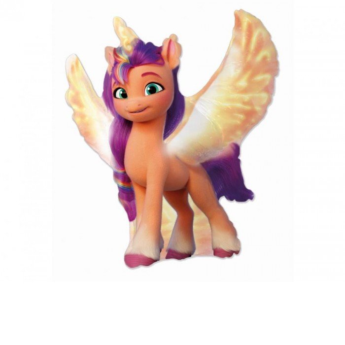 My Little Pony Sunny, Én kicsi pónim fólia lufi 36 cm (WP)