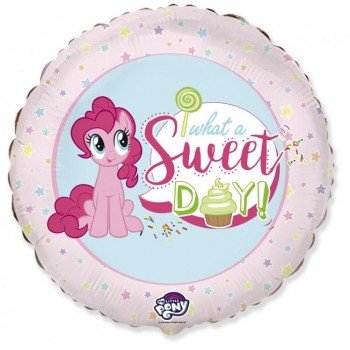 My Little Pony Sweet day, Én kicsi pónim fólia lufi 46 cm My Little Pony Sweet day, Én kicsi pónim fólia lufi 46 cm