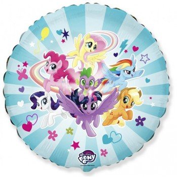 My Little Pony Team, Én kicsi pónim fólia lufi 45 cm My Little Pony Team, Én kicsi pónim fólia lufi 45 cm
