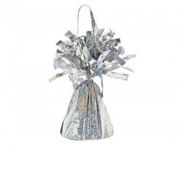 Holographic Silver, Ezüst léggömb, lufi súly Holographic Silver, Ezüst léggömb, lufi súly