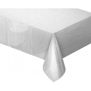 Ezüst Metallic fólia asztalterítő 137x183 cm Ezüst Metallic fólia asztalterítő 137x183 cm
