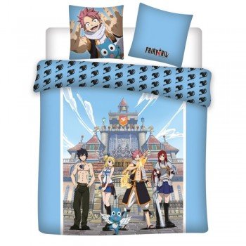 Fairy Tail dupla, kétszemélyes ágyneműhuzat 240×220cm, 63x63 cm Microfibre Fairy Tail dupla, kétszemélyes ágyneműhuzat 240×220cm, 63x63 cm Microfibre