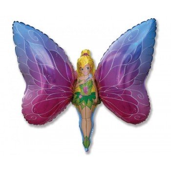 Fairy with Wings, Tündér fólia lufi 100 cm Fairy with Wings, Tündér fólia lufi 100 cm