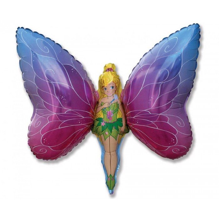 Fairy with Wings, Tündér fólia lufi 100 cm