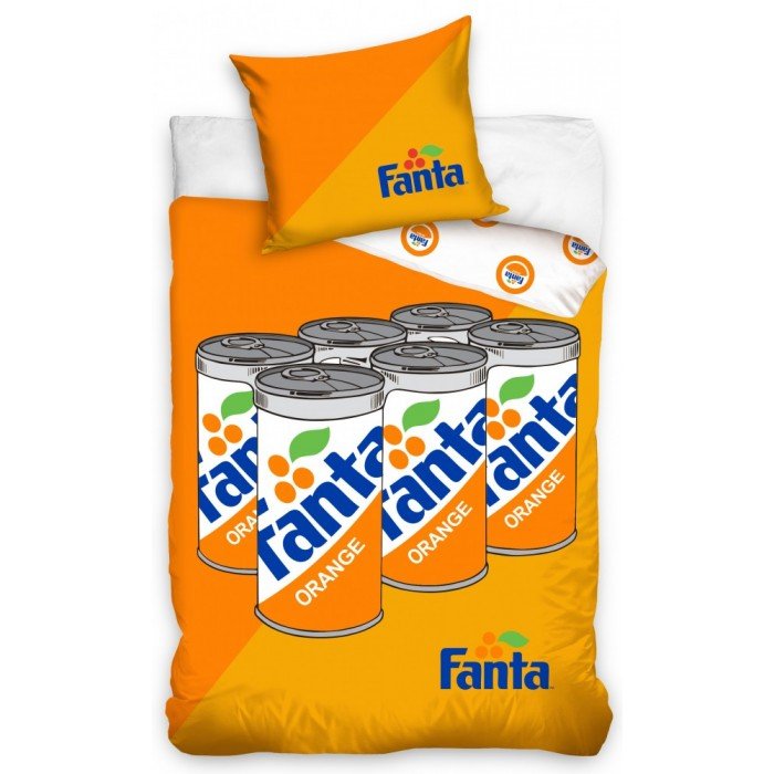 Fanta ágyneműhuzat Drink Can 140×200cm, 70×90 cm