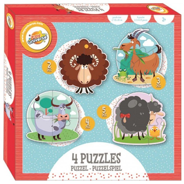 Farm forma puzzle szett