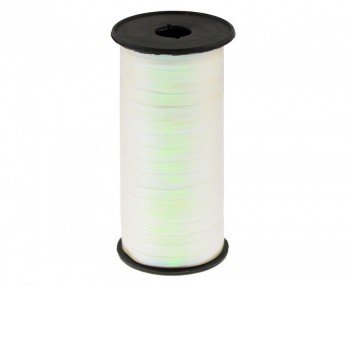 Fehér Iridescent kötöző szalag 92 m Fehér Iridescent kötöző szalag 92 m