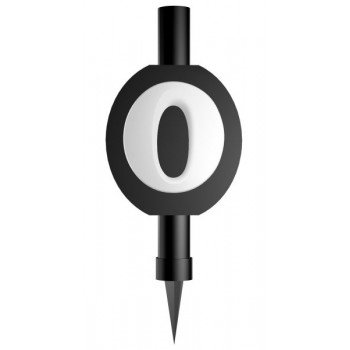 Fekete Black 0-ás torta tűzijáték 12 cm Fekete Black 0-ás torta tűzijáték 12 cm