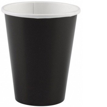 Black papír pohár 8 db-os 250 ml Black papír pohár 8 db-os 250 ml
