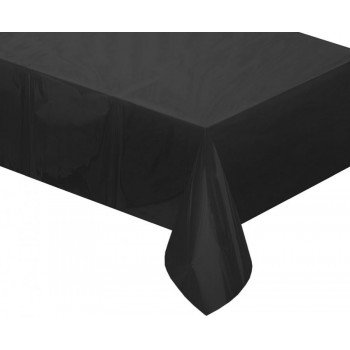 Matt Black, Fekete fólia asztalterítő 137x183 cm Matt Black, Fekete fólia asztalterítő 137x183 cm