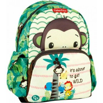 Fisher-Price Majom hátizsák, táska 30 cm