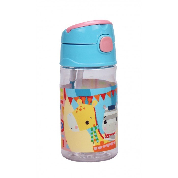 Fisher-Price Party műanyag kulacs akasztóval 350 ml