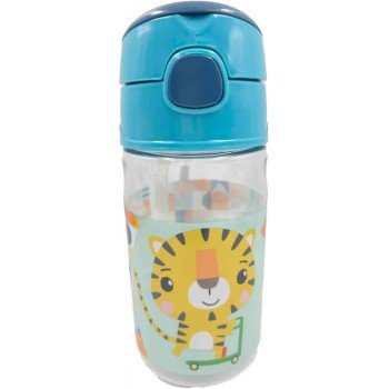 Fisher-Price Animals Tyger műanyag kulacs akasztóval 350 ml