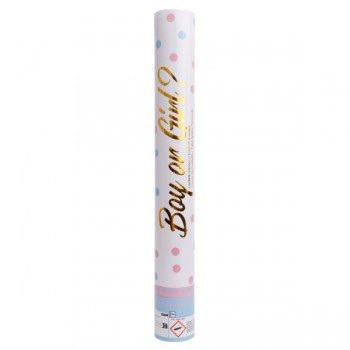 The Big Reveal konfetti kilövő 40 cm rózsaszín konfettivel The Big Reveal konfetti kilövő 40 cm rózsaszín konfettivel