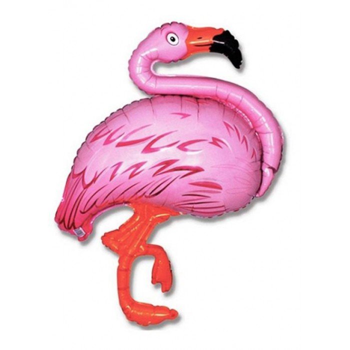 Flamingo, Flamingó fólia lufi 36 cm (WP)