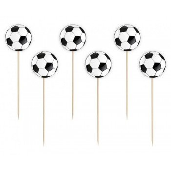 Football, Focis díszítő pálca 6 db-os Football, Focis díszítő pálca 6 db-os