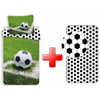 Focis Corner ágyneműhuzat és gumis lepedő szett Focis Corner ágyneműhuzat és gumis lepedő szett