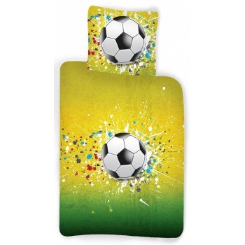 Focis gyerek ágyneműhuzat 100×140cm, 40×45 cm Focis gyerek ágyneműhuzat 100×140cm, 40×45 cm