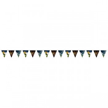 Focis Kick It papír zászlófüzér 400 cm Focis Kick It papír zászlófüzér 400 cm