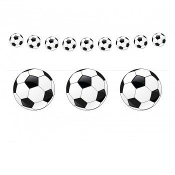Football, Focis papír girland 200 cm Football, Focis papír girland 200 cm