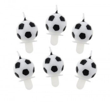 Soccer Ball, Focis tortagyertya szett 6 db-os Soccer Ball, Focis tortagyertya szett 6 db-os