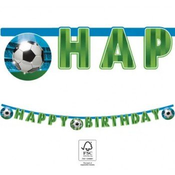 Soccer Fans, Focis Happy Birthday felirat FSC 2 m Soccer Fans, Focis Happy Birthday felirat FSC 2 m