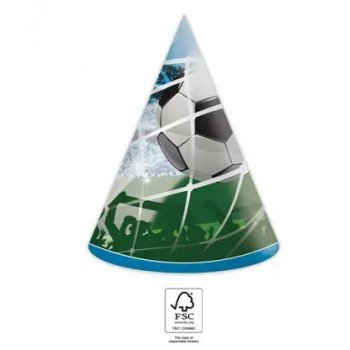 Soccer Fans, Focis Parti kalap, csákó 6 db-os FSC Soccer Fans, Focis Parti kalap, csákó 6 db-os FSC