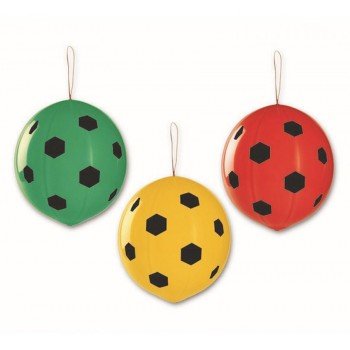 Football, Focis léggömb, lufi 3 db-os 18 inch (45 cm) szalaggal Football, Focis léggömb, lufi 3 db-os 18 inch (45 cm) szalaggal