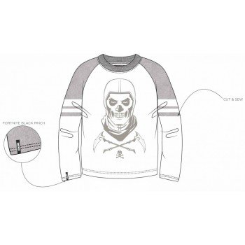 Fortnite gyerek hosszú ujjú póló, felső 10 év Fortnite gyerek hosszú ujjú póló, felső 10 év