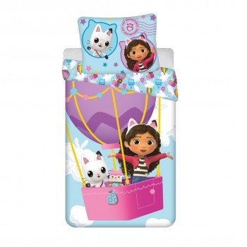 Gabi babaháza Balloon ágyneműhuzat 140×200cm, 70×90 cm