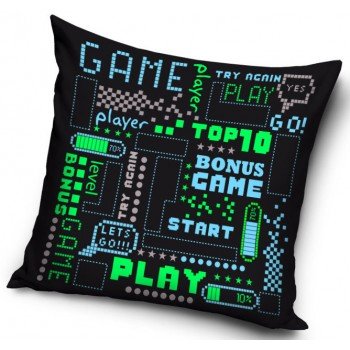 Gamer párnahuzat 40*40 cm Gamer párnahuzat 40*40 cm
