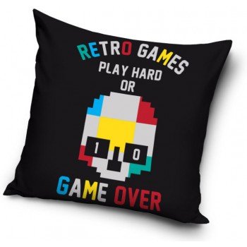Gamer párnahuzat 40*40 cm Gamer párnahuzat 40*40 cm