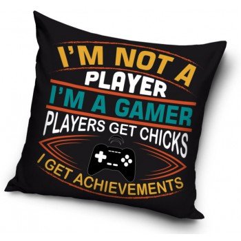 Gamer párnahuzat 40*40 cm Gamer párnahuzat 40*40 cm