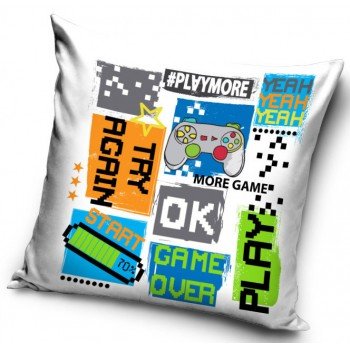 Gamer párnahuzat 40*40 cm Gamer párnahuzat 40*40 cm