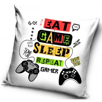 Gamer párnahuzat 40*40 cm Gamer párnahuzat 40*40 cm