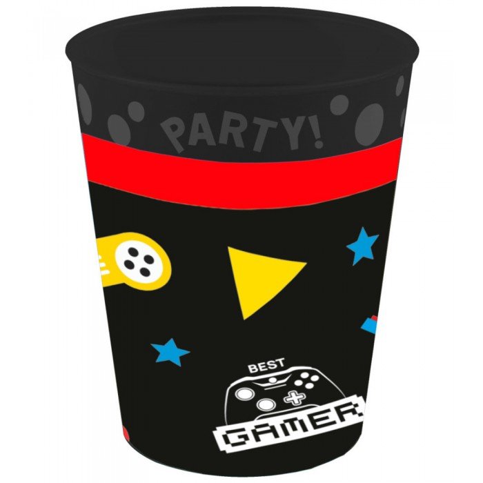 Gaming Party pohár, műanyag 250 ml