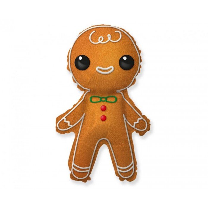 Gingerbread, Mézi fólia lufi 104 cm (WP)