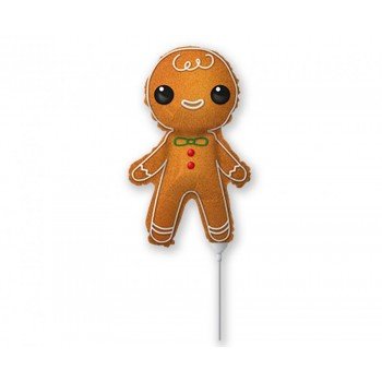 Gingerbread, Mézi fólia lufi 36 cm (WP) Gingerbread, Mézi fólia lufi 36 cm (WP)