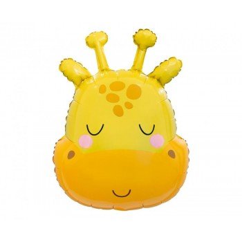 Giraffe, Zsiráf fólia lufi 53 cm Giraffe, Zsiráf fólia lufi 53 cm