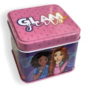 Glam Girls Butterfly mini fém doboz 7,5 cm Glam Girls Butterfly mini fém doboz 7,5 cm