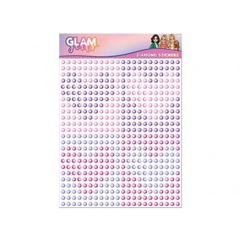 Glam Girls Colorful strasszkő öntapadós matrica Glam Girls Colorful strasszkő öntapadós matrica