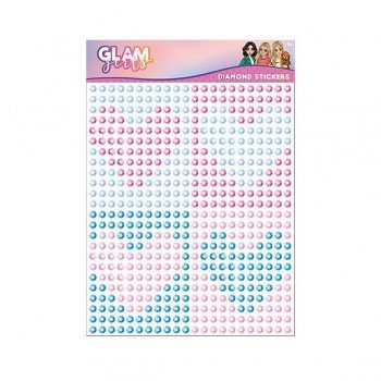Glam Girls Colorful strasszkő öntapadós matrica Glam Girls Colorful strasszkő öntapadós matrica