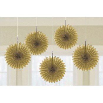 Gold, Arany mini függő dekoráció 5 db-os szett Gold, Arany mini függő dekoráció 5 db-os szett