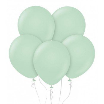 Green Macaron, Zöld léggömb, lufi 10 db-os 12 inch (30 cm) Green Macaron, Zöld léggömb, lufi 10 db-os 12 inch (30 cm)