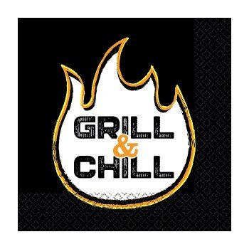 Grill & Chill szalvéta 16 db-os 33x33 cm Grill & Chill szalvéta 16 db-os 33x33 cm