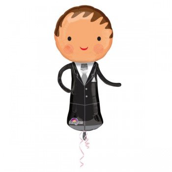 Groom, Vőlegény fólia lufi 101 cm Groom, Vőlegény fólia lufi 101 cm