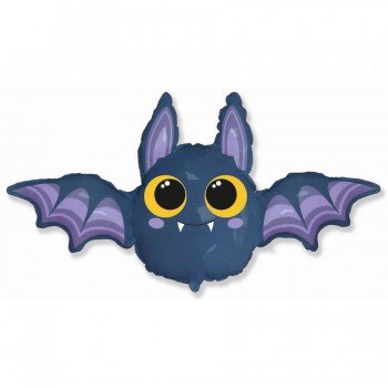 Halloween Denevér Scare fólia lufi 113 cm (WP) Halloween Denevér Scare fólia lufi 113 cm (WP)