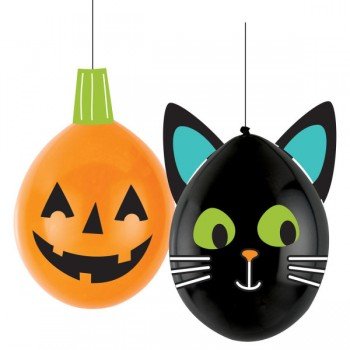 Halloween függő léggömb, lufi 2 db-os Halloween függő léggömb, lufi 2 db-os