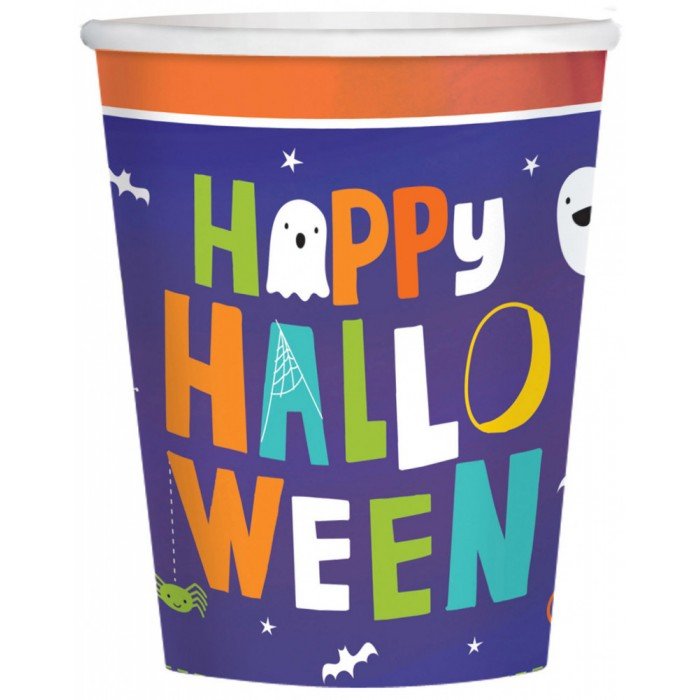 Halloween papír pohár 8 db-os 250 ml