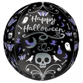 Halloween gömb fólia lufi Halloween gömb fólia lufi